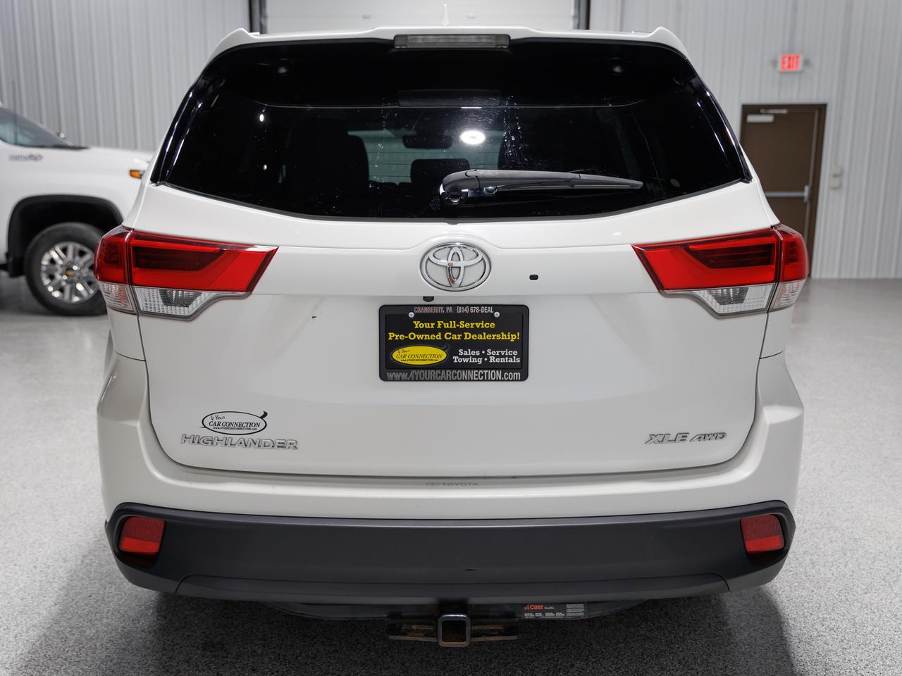 2019 Toyota Highlander XLE AWD 8-Passenger Cranberry PA