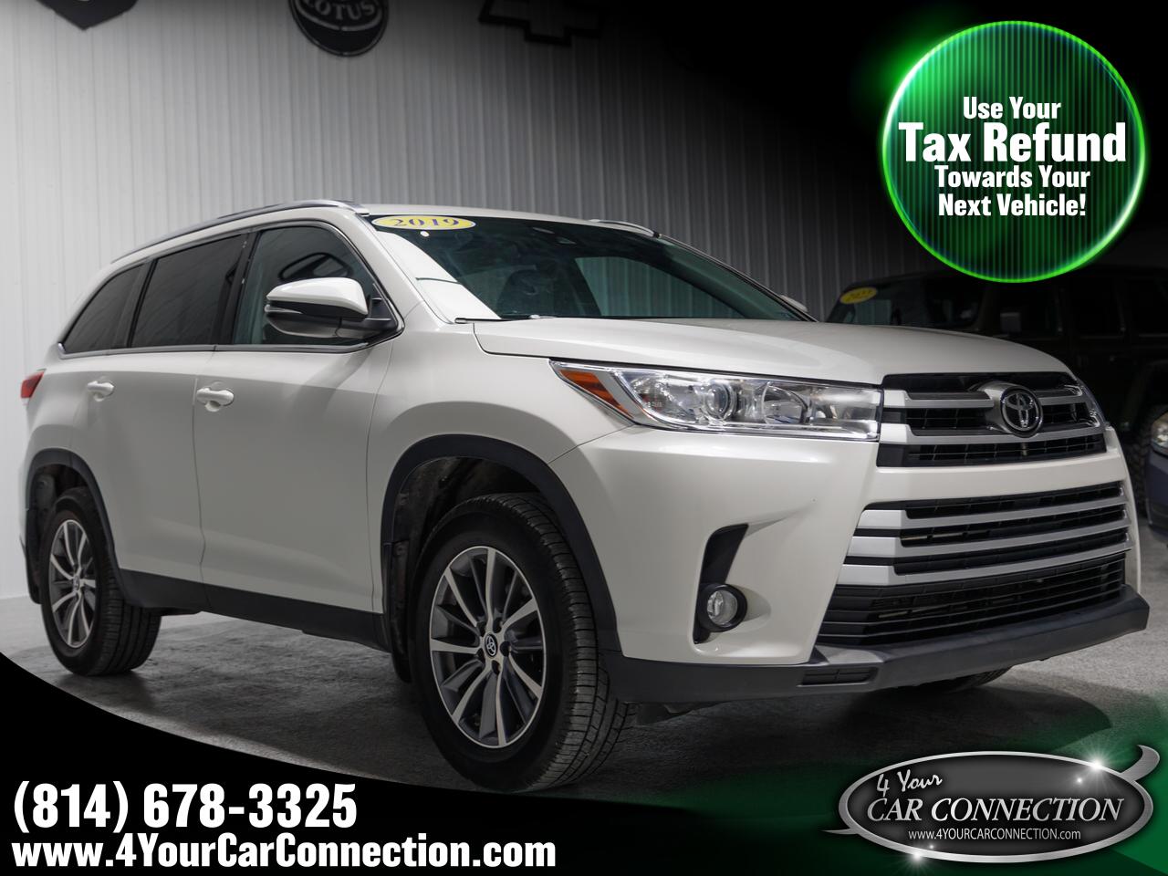 2019 Toyota Highlander XLE AWD 8-Passenger