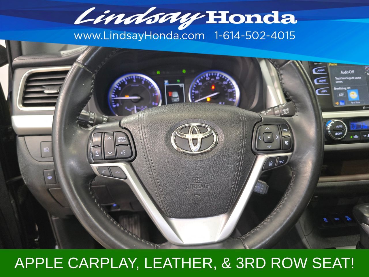 2019 Toyota Highlander XLE Columbus OH