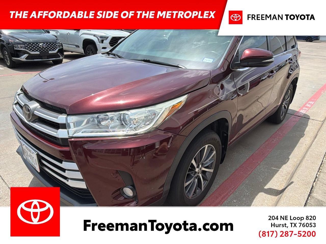 2019 Toyota Highlander XLE Hurst TX