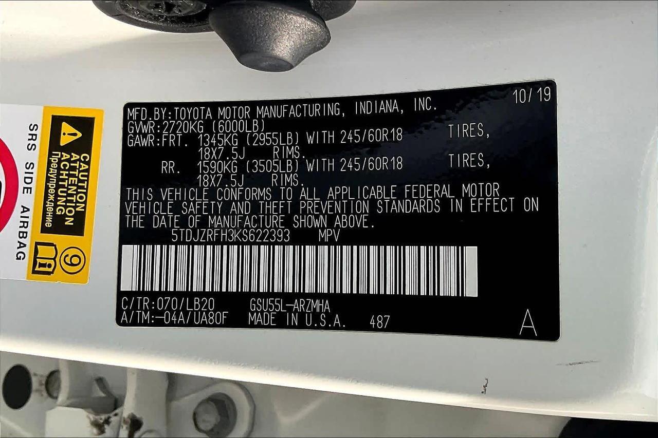 2019 Toyota Highlander XLE Roseville CA