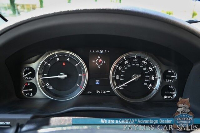 2019 Toyota Land Cruiser / 4X4 / Heated & Cooled Leather Seats / Heated Steering Wheel / NAV / Sunroof / Auto Start / JBL Speakers / Sunroof / Blind Spot Alert / Lane & Collision Alert / 3rd Row / Seats 8 / Bluetooth / Back Up Camera / Tow Pkg Anchorage AK