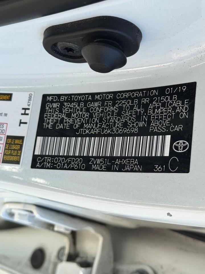 2019 Toyota Prius LE Springfield VA