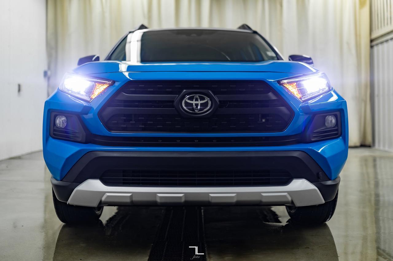 2019 Toyota RAV4 AWD Trail Leather Roof BCam Red Deer AB