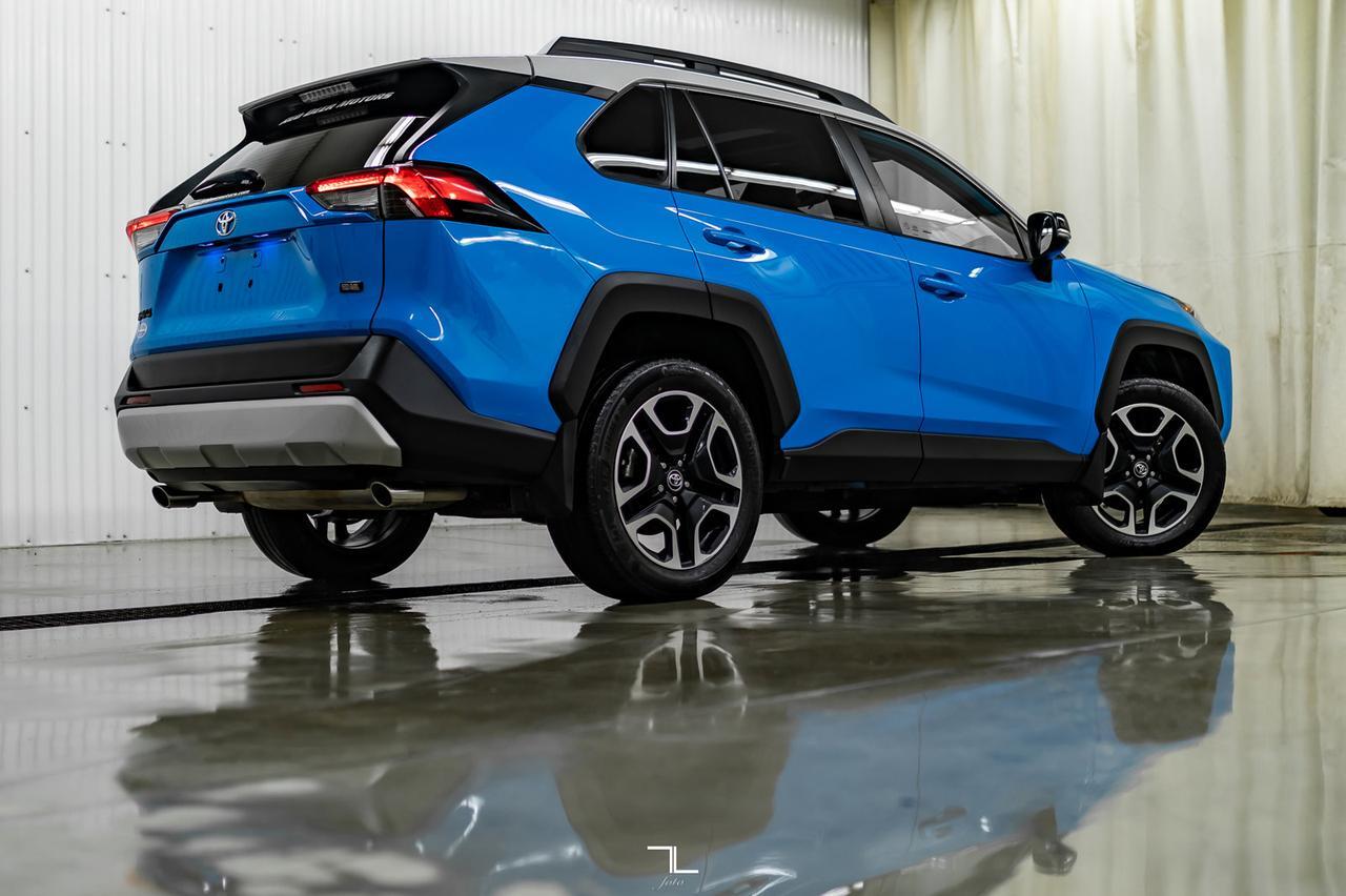 2019 Toyota RAV4 AWD Trail Leather Roof BCam Red Deer AB