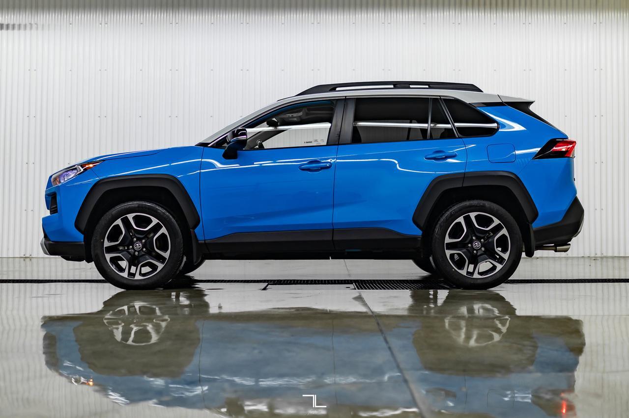 2019 Toyota RAV4 AWD Trail Leather Roof BCam Red Deer AB