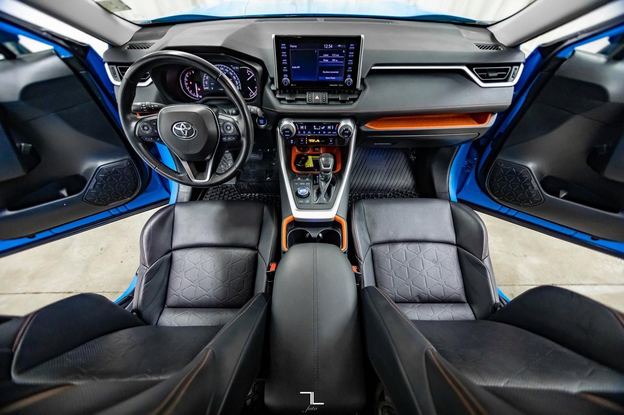 2019 Toyota RAV4 AWD Trail Leather Roof BCam Red Deer AB