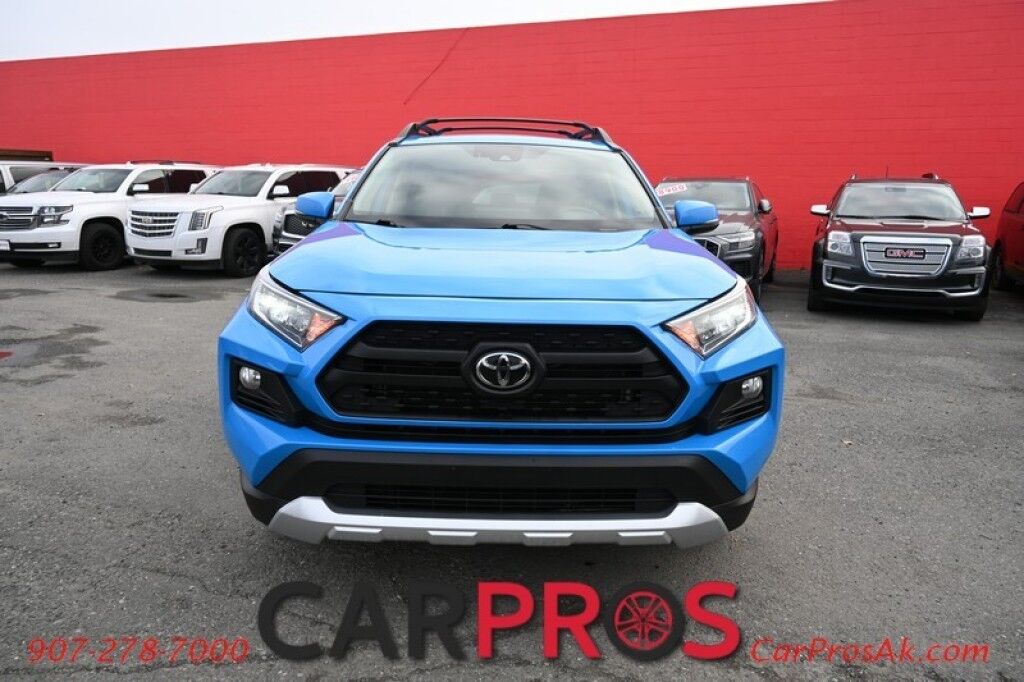 2019 Toyota RAV4 Adventure - AWD - 2.5L 4 Cyl - Cold Weather Pkg - Heated & Cooled Leather Seats - Heated Steering Wheel - Power Sunroof - Blind Spot Monitoring - Adaptive Cruise Control - Lane Departure Alert - Backup Camera - Bluetooth - 33 MPG Anchorage AK