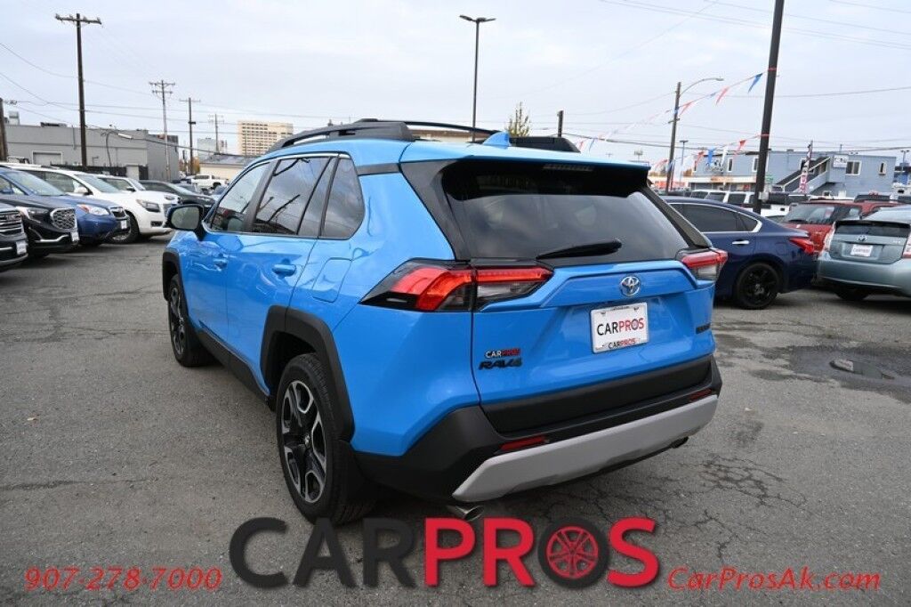 2019 Toyota RAV4 Adventure - AWD - 2.5L 4 Cyl - Cold Weather Pkg - Heated & Cooled Leather Seats - Heated Steering Wheel - Power Sunroof - Blind Spot Monitoring - Adaptive Cruise Control - Lane Departure Alert - Backup Camera - Bluetooth - 33 MPG Anchorage AK