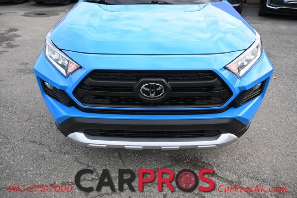 2019 Toyota RAV4 Adventure - AWD - 2.5L 4 Cyl - Cold Weather Pkg - Heated & Cooled Leather Seats - Heated Steering Wheel - Power Sunroof - Blind Spot Monitoring - Adaptive Cruise Control - Lane Departure Alert - Backup Camera - Bluetooth - 33 MPG Anchorage AK