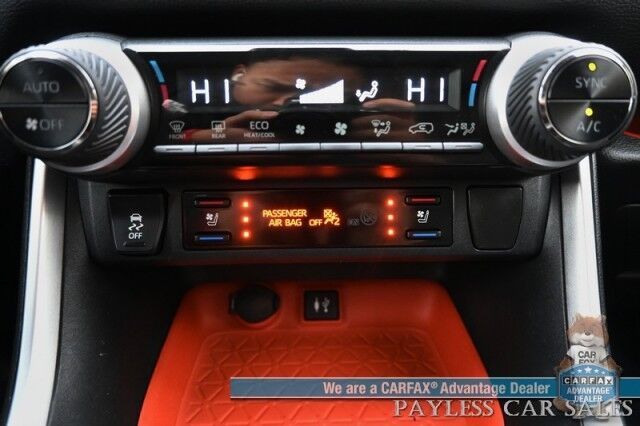 2019 Toyota RAV4 Adventure / AWD / Advanced Tech & Cold Weather Pkg / Heated & Cooled Leather Seats / Heated Steering / Adaptive Cruise / Lane Watch & Blind Spot Alert / Apple CarPlay & Android Auto / Back Up Cam / 1-Owner Anchorage AK