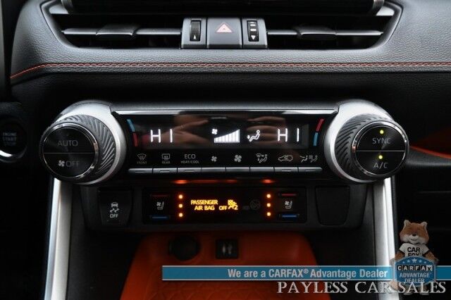 2019 Toyota RAV4 Adventure / AWD / Advanced Tech & Cold Weather Pkg / Heated & Cooled Leather Seats / Heated Steering / Adaptive Cruise / Lane Watch & Blind Spot Alert / Apple CarPlay & Android Auto / Back Up Cam / 1-Owner Anchorage AK