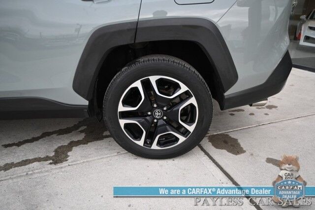 2019 Toyota RAV4 Adventure / AWD / Advanced Tech & Cold Weather Pkg / Heated & Cooled Leather Seats / Heated Steering / Adaptive Cruise / Lane Watch & Blind Spot Alert / Apple CarPlay & Android Auto / Back Up Cam / 1-Owner Anchorage AK