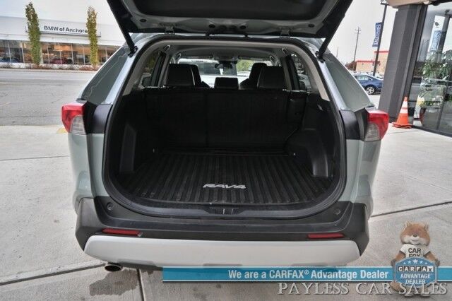 2019 Toyota RAV4 Adventure / AWD / Advanced Tech & Cold Weather Pkg / Heated & Cooled Leather Seats / Heated Steering / Adaptive Cruise / Lane Watch & Blind Spot Alert / Apple CarPlay & Android Auto / Back Up Cam / 1-Owner Anchorage AK