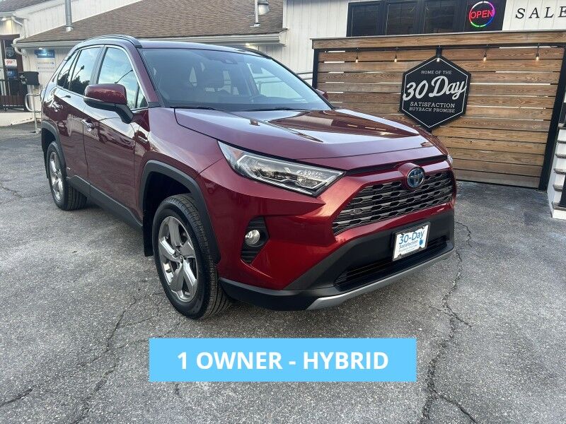 2019 Toyota RAV4 Hybrid Limited - 1 OWNER - GREAT SERVICE HISTORY Whitinsville MA