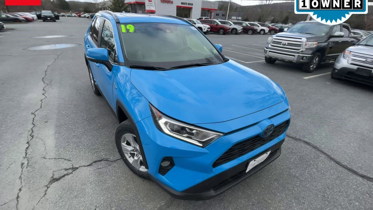 2019 Toyota RAV4 Hybrid XLE White River Junction VT