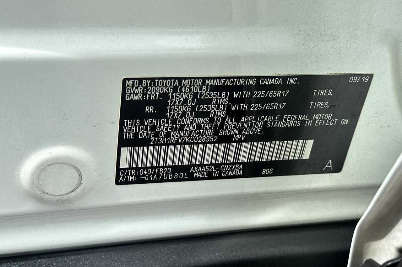 2019 Toyota RAV4 LE Roseville CA