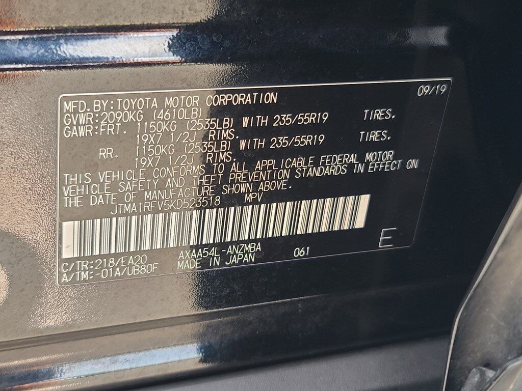 2019 Toyota RAV4 XLE Premium Springfield VA