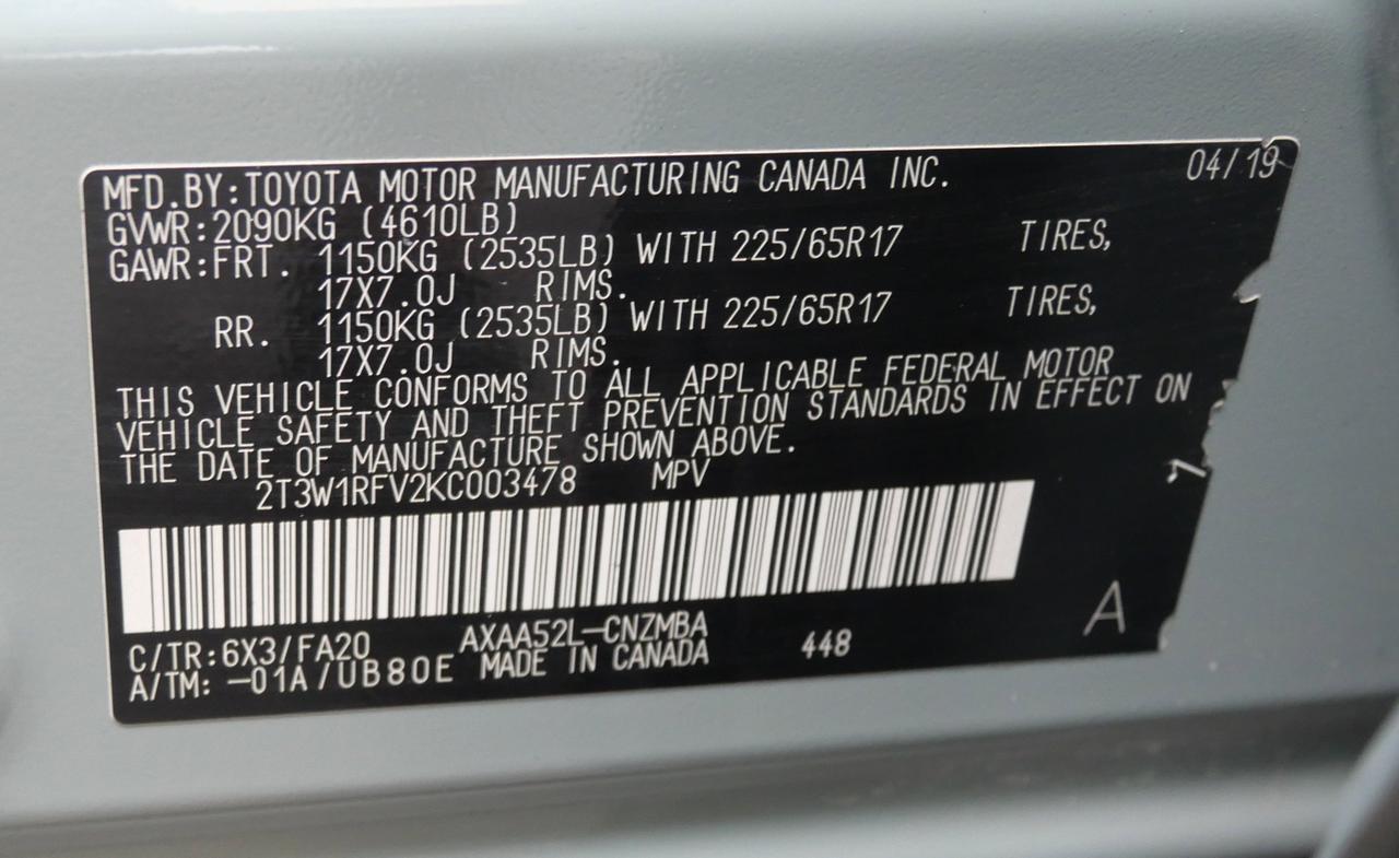 2019 Toyota RAV4 XLE San Juan TX