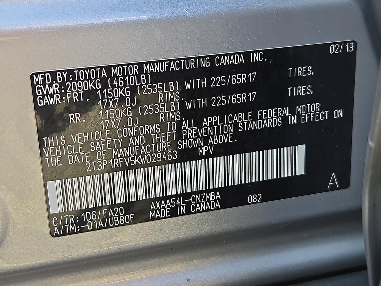 2019 Toyota RAV4 XLE Vineland NJ