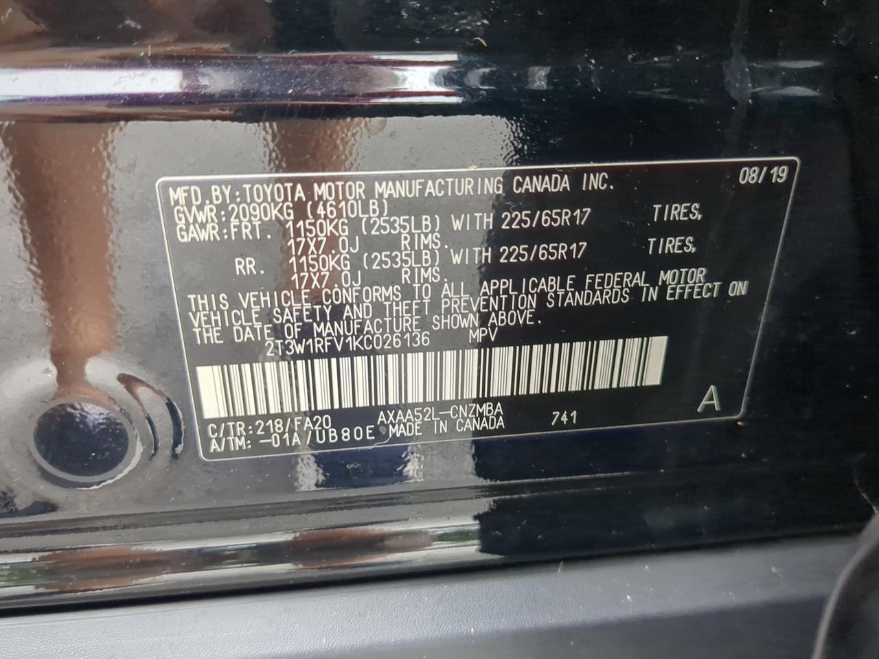 2019 Toyota RAV4 XLE Winder GA