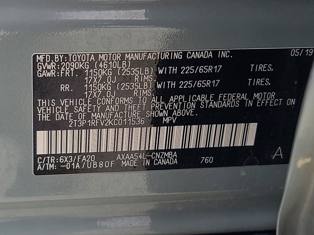 2019 Toyota RAV4 XLE Springfield VA