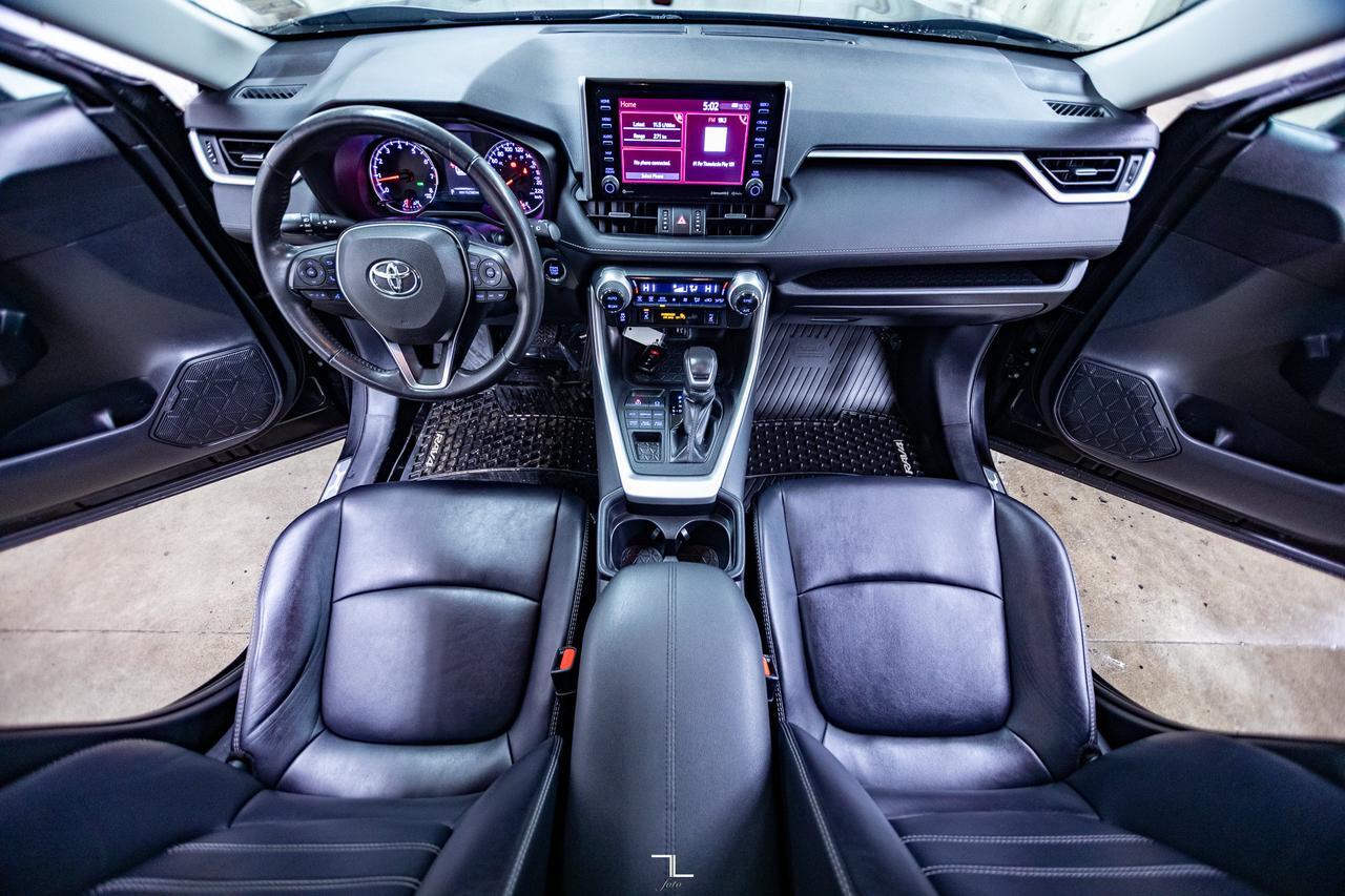 2019 Toyota Rav4 AWD XLE Leather Roof BCam Red Deer AB