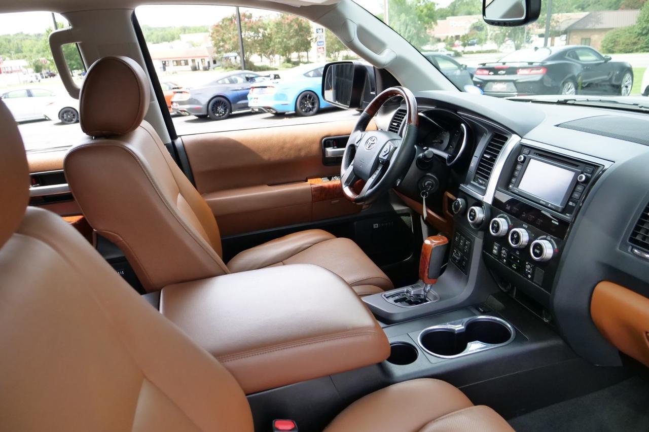 2019 Toyota Sequoia Platinum / 4WD / Rear Entertainment / Adaptive Suspension! Lincolnton NC