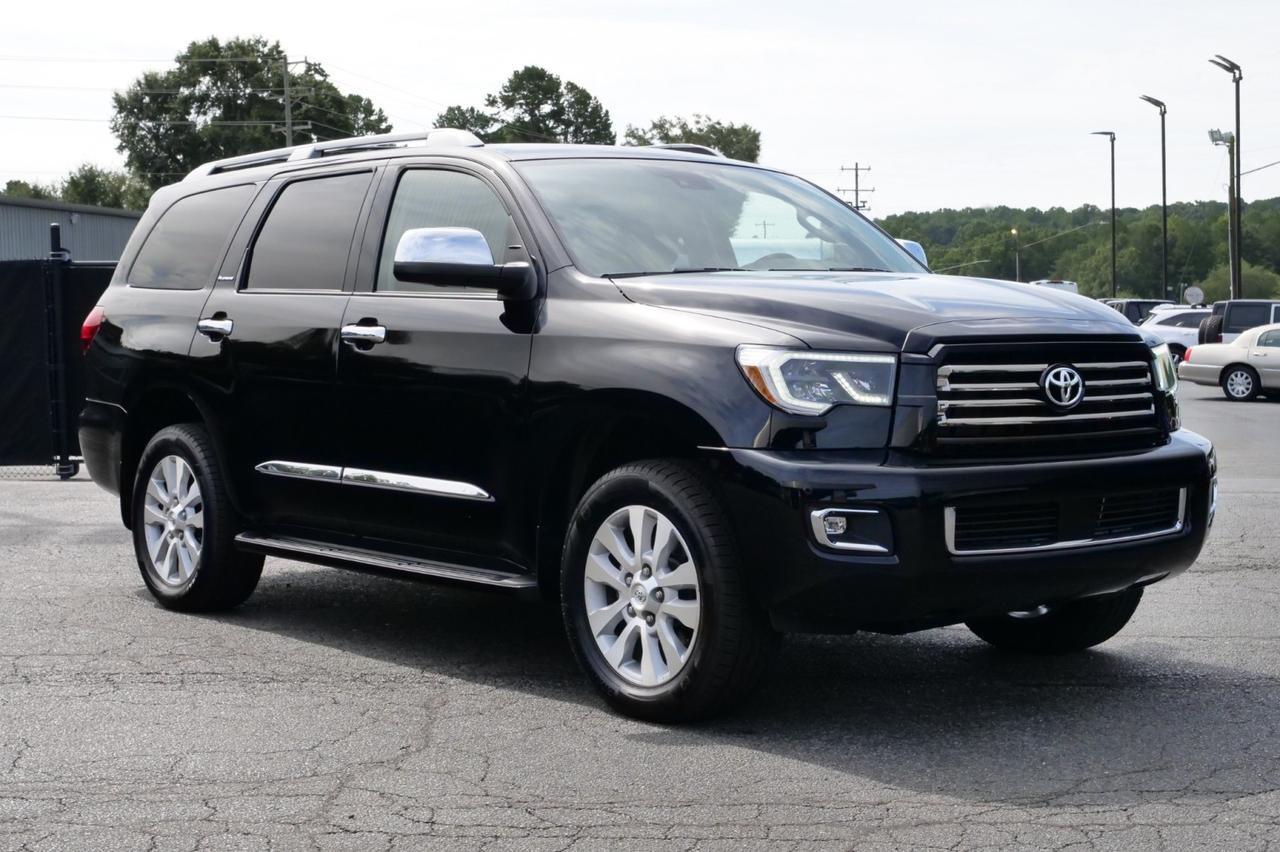 2019 Toyota Sequoia Platinum / 4WD / Rear Entertainment / Adaptive Suspension! Lincolnton NC