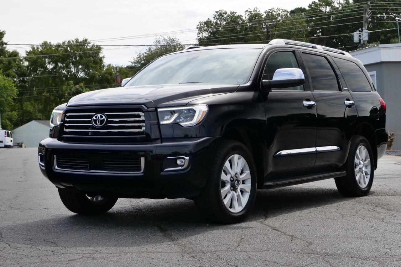 2019 Toyota Sequoia Platinum / 4WD / Rear Entertainment / Adaptive Suspension! Lincolnton NC
