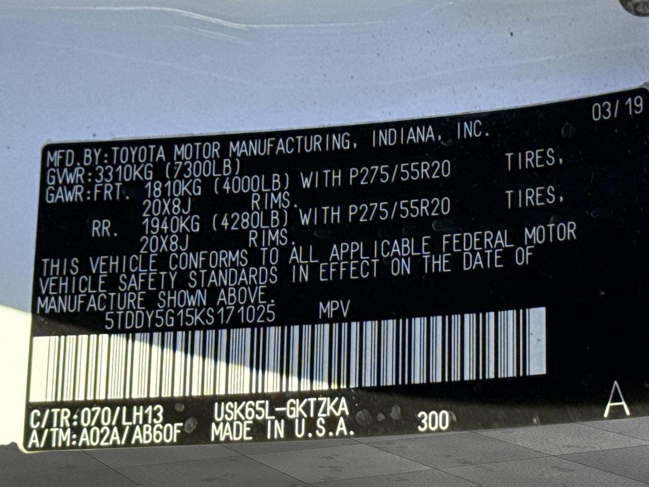 2019 Toyota Sequoia Platinum San Antonio TX