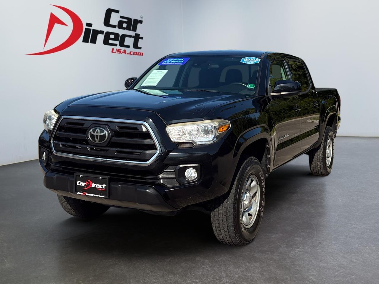 2019 Toyota Tacoma 2WD SR5, BLIND SPOT ALERT, LANE KEEP ASSIST, PRE COLLISION WARNING, APPLE CARPLAY/ANDROID AUTO, REAR POWER SLIDING WINDOW, BACKUP CAMERA WITH PARKING SENSORS, ECO DRIVE MODE, TRAFFIC ALERT, LOW MILES, TAKE HOME A TACOMA!