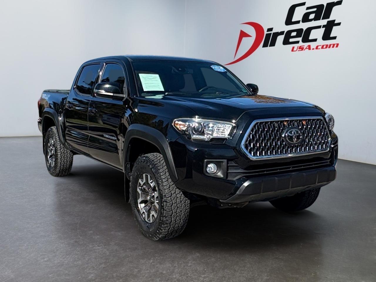 2019 Toyota Tacoma 4WD TRD Off Road, HARD TONNEAU COVER, BACKUP CAMERA WITH PARKING SENSORS, SUNROOF, NAVIGATION, HEATED SEATS, REAR POWER SLIDING WINDOW, KEYLESS ENTRY, LOW MILEAGE, ONLY 1 OWNER, CLEAN CARFAX, THIS TACOMA IS TAKE HOME READY!
