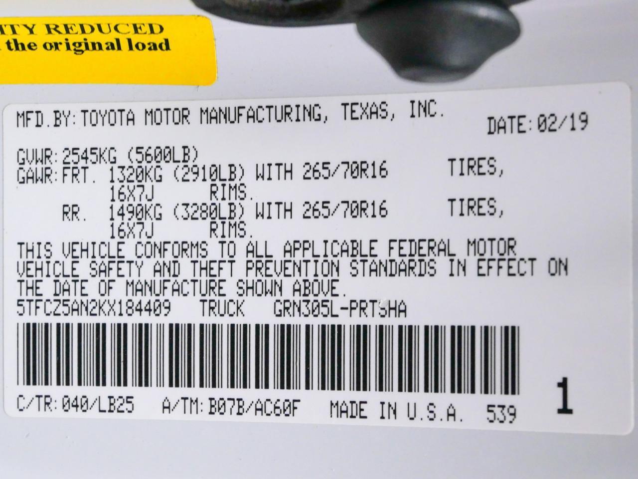 2019 Toyota Tacoma 4WD TRD Pro 3.5L 4x4 Mansfield TX
