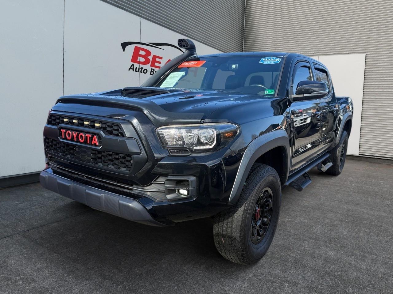 2019 Toyota Tacoma 4WD TRD Pro, HEATED SEATS, JBL SPEAKERS, 4X4, BED LINER, RUNNING BOARDS, TOW PACKAGE, SLIDING REAR WINDOW, BACKUP CAMERA, POWER MIRRORS, SUNROOF, INTAKE SNORKEL, MAKE THIS TRUCK YOURS TODAY!