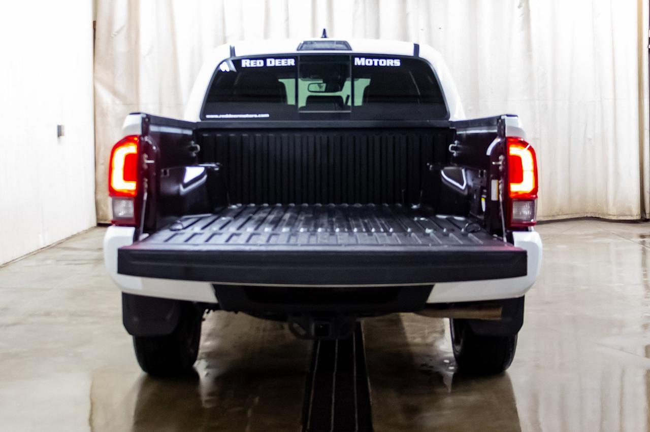 2019 Toyota Tacoma 4x4 Double Cab TRD Sport Manual Leather Roof Nav Red Deer AB