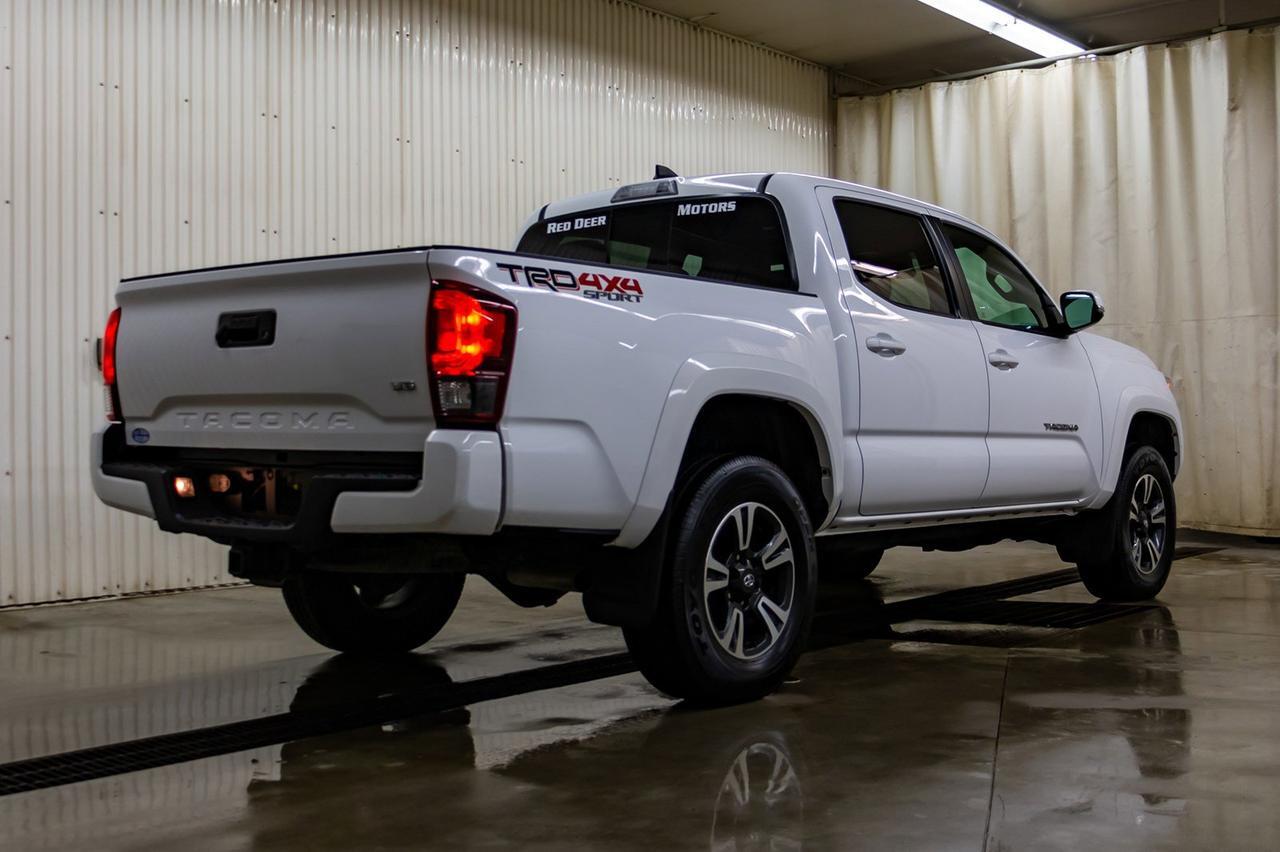 2019 Toyota Tacoma 4x4 Double Cab TRD Sport Manual Leather Roof Nav Red Deer AB