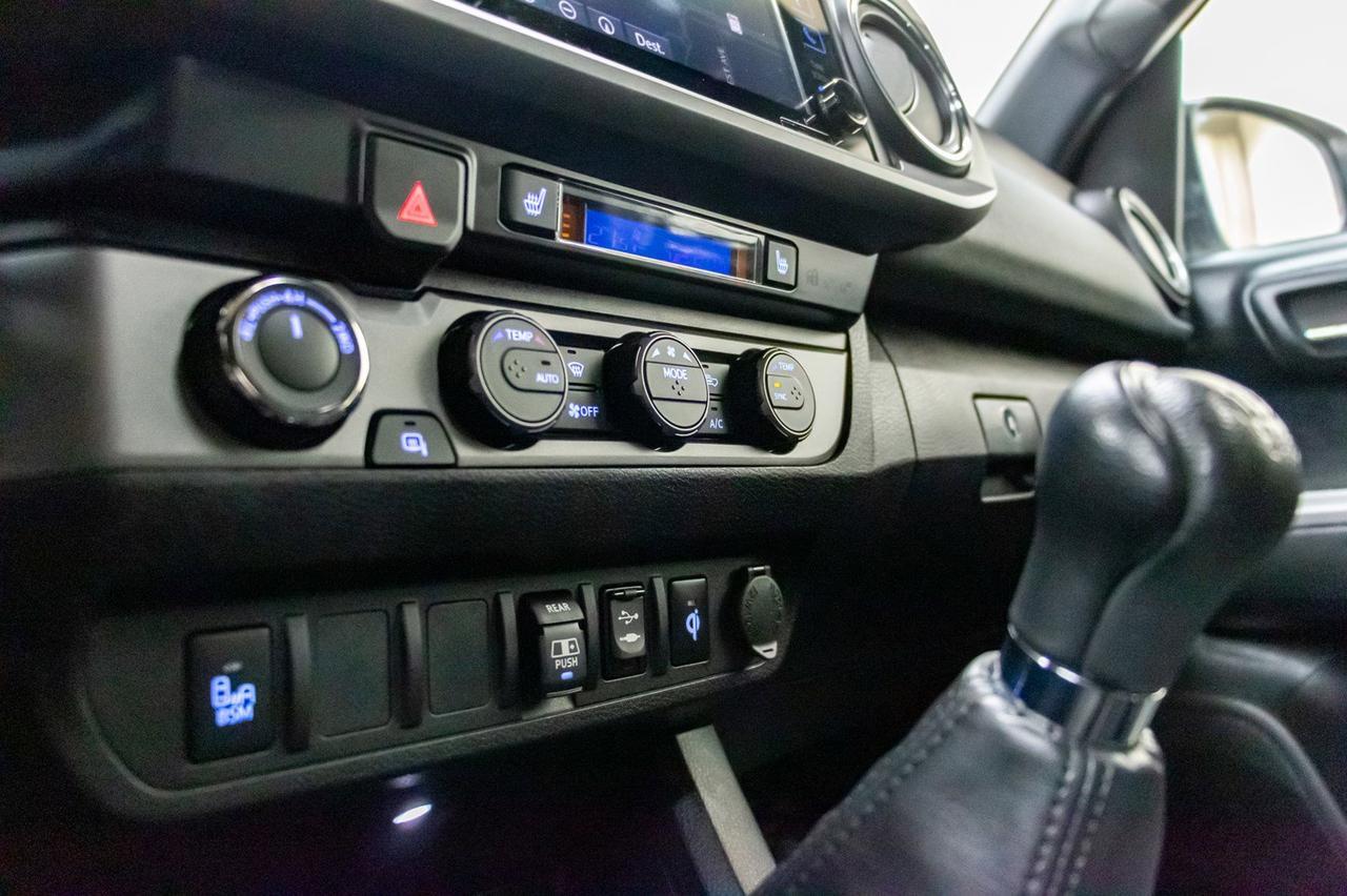 2019 Toyota Tacoma 4x4 Double Cab TRD Sport Manual Leather Roof Nav Red Deer AB