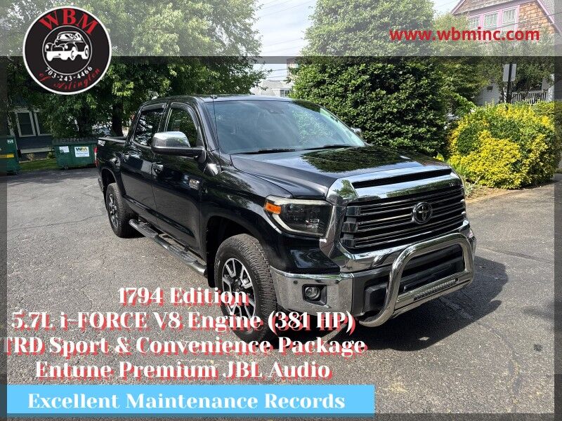 2019 Toyota Tundra 1794 Edition CrewMax 5.7L 4WD