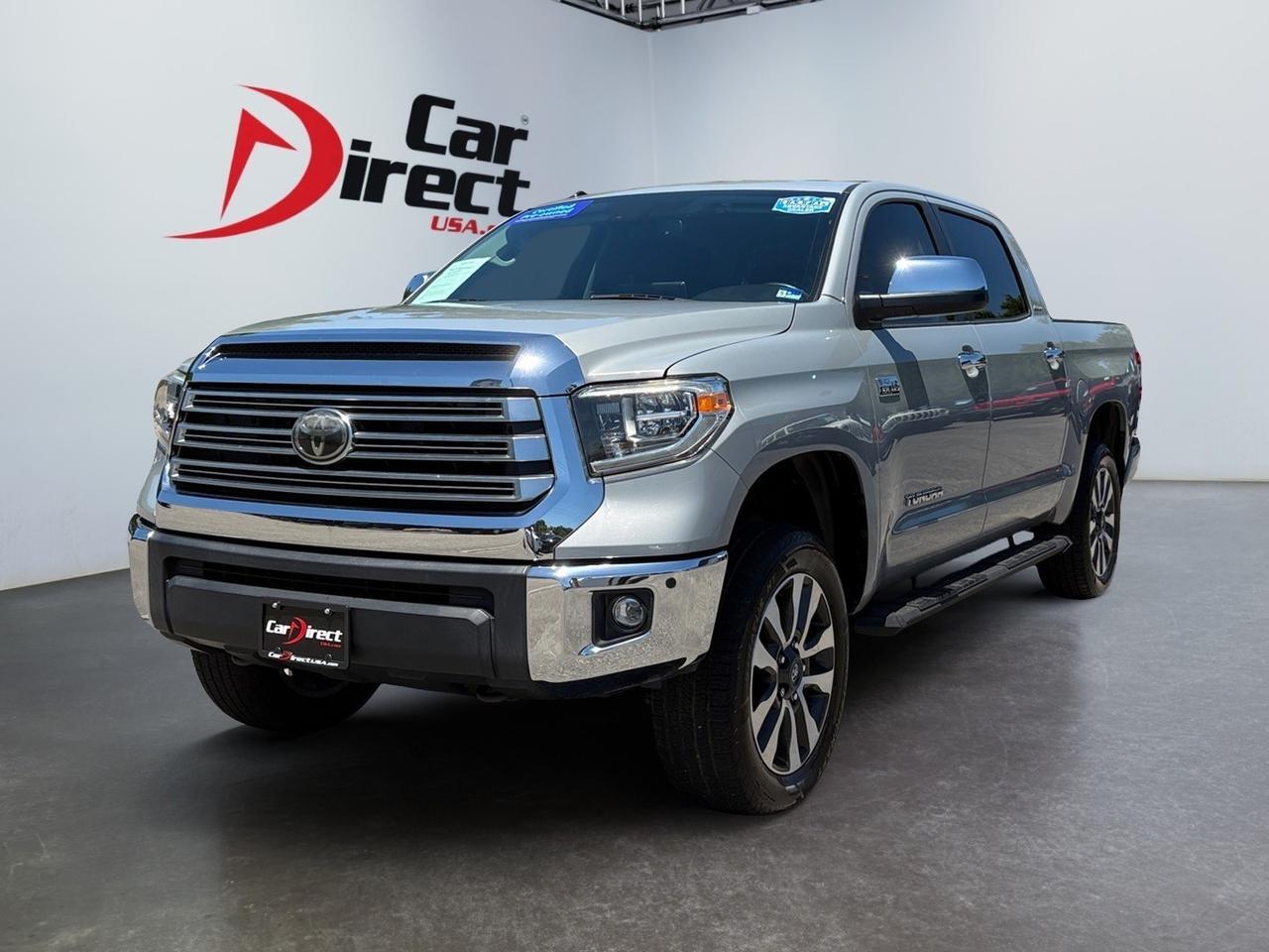 2019 Toyota Tundra 4WD Limited, BED LINER, RUNNING BOARDS, TOW PACKAGE, POWER TAILGATE, SUNROOF, HEATED SEATS, APPLE CARPLAY/ANDROID AUTO, BACKUP CAMERA, PARKING SENSORS, LOW MILES, CLEAN CARFAX, TAKE THE KEYS TO A TOYOTA!