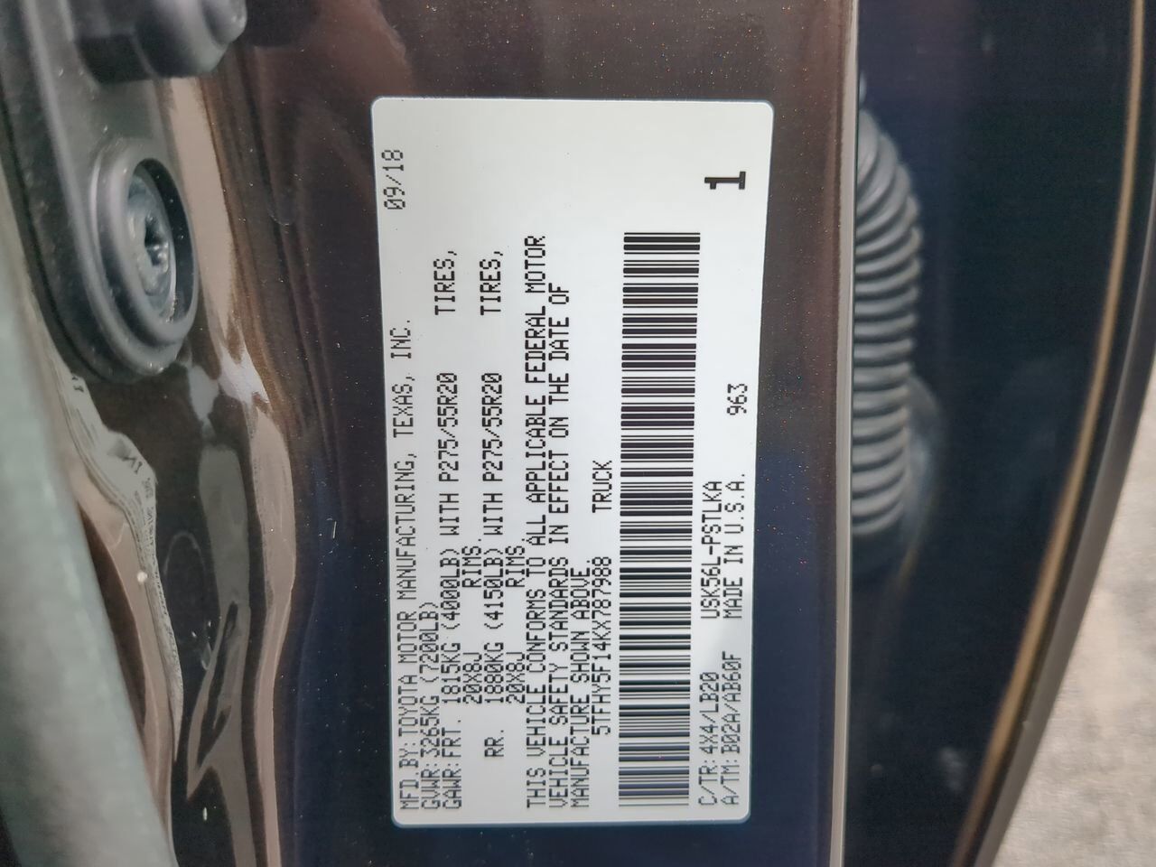 2019 Toyota Tundra 4WD Limited Winder GA