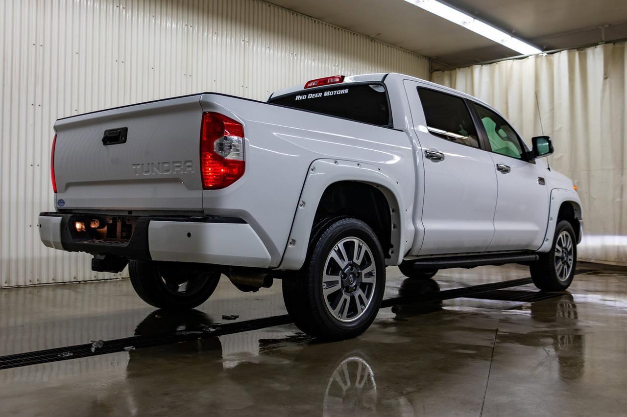 2019 Toyota Tundra 4x4 Crew Cab Platinum 1794 Edition Red Deer AB