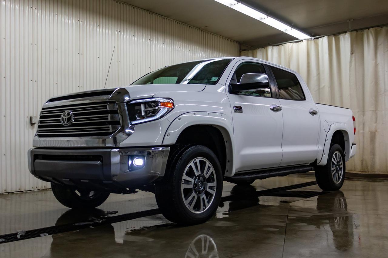 2019 Toyota Tundra 4x4 Crew Cab Platinum 1794 Edition Red Deer AB