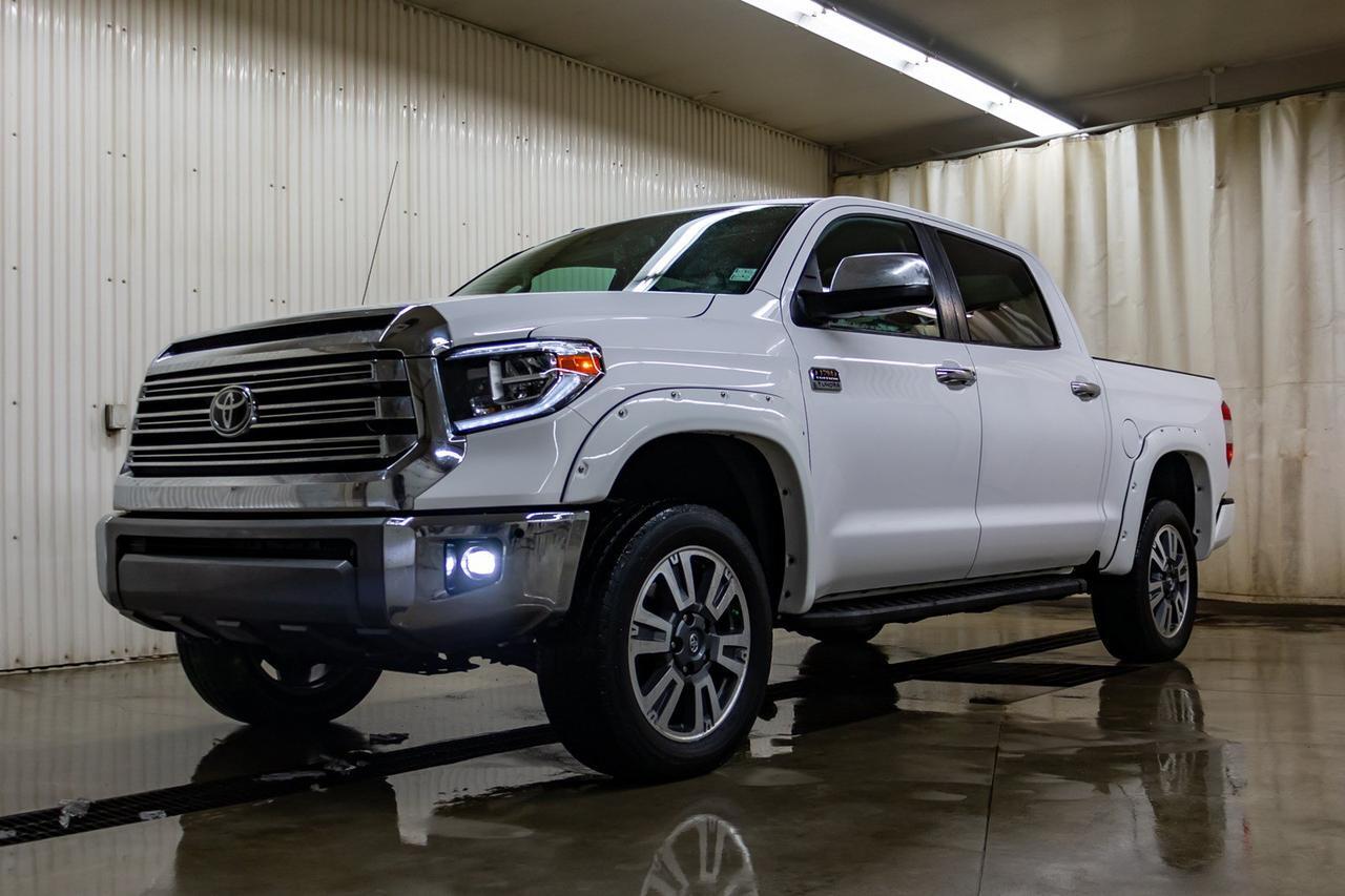 2019 Toyota Tundra 4x4 Crew Cab Platinum 1794 Edition Red Deer AB