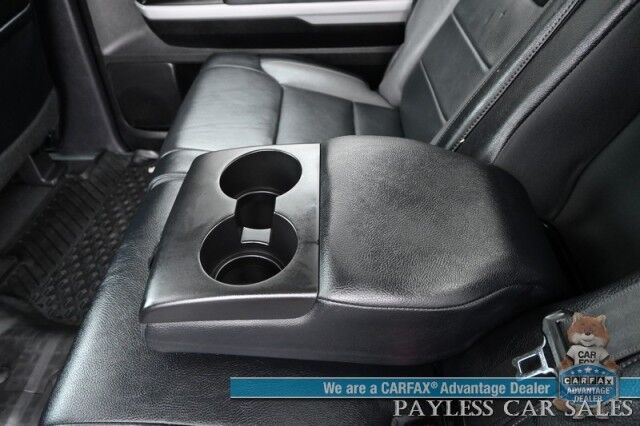 2019 Toyota Tundra Limited / 4X4 / Crew Cab / 5.7L V8 / Power & Heated Leather Seats / Navigation / Auto Start / Sunroof / Lane & Collision Alert / Bluetooth / Back Up Camera / Aux & USB Jacks / Tonneau Cover / Bed Liner / Tow Pkg Anchorage AK