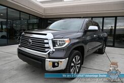 2019_Toyota_Tundra_Limited / 4X4 / Crew Cab / 5.7L V8 / Power & Heated Leather Seats / Navigation / Auto Start / Sunroof / Lane & Collision Alert / Bluetooth / Back Up Camera / Aux & USB Jacks / Tonneau Cover / Bed Liner / Tow Pkg_ Anchorage AK