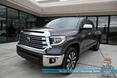 2019 Toyota Tundra Limited / 4X4 / CrewMax / 5.7L V8 / Auto Start / Power & Heated Leather Seats / Navigation / Sunroof / Lane Departure & Collision Alert / Bluetooth / Back Up Camera / Tonneau Cover / Bed Liner / Tow Pkg