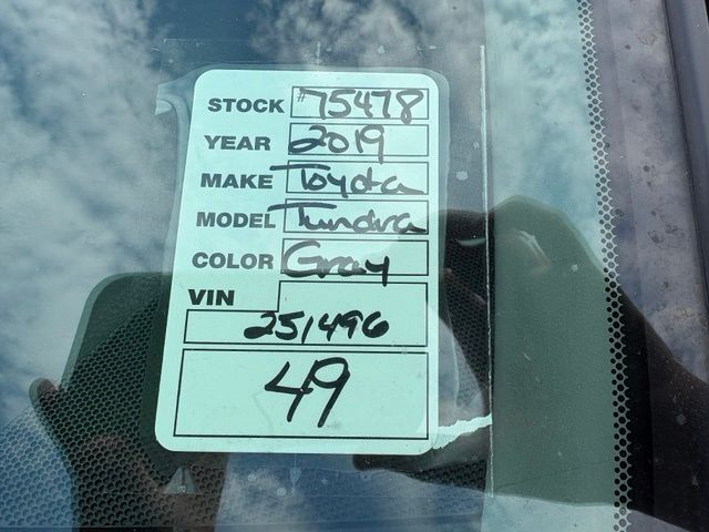 2019 Toyota Tundra SR5 Jacksonville FL