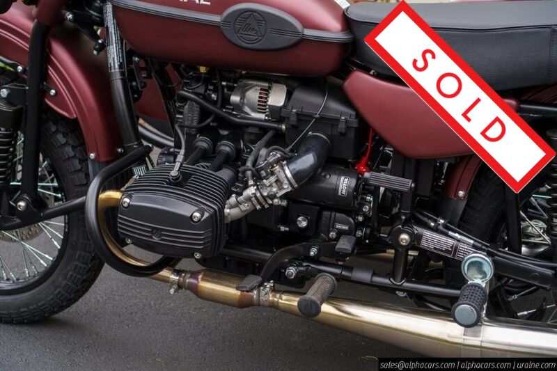 2019 Ural Gear Up Burgundy Satin Boston MA