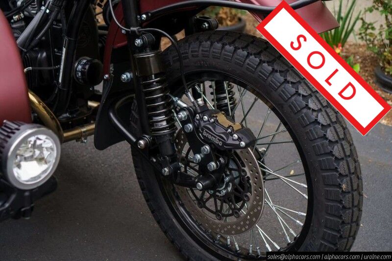 2019 Ural Gear Up Burgundy Satin Boston MA